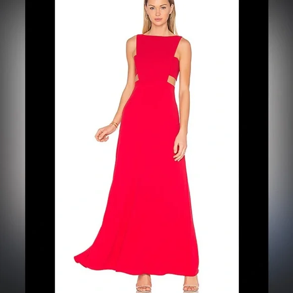 jill jill stuart red dress Red Colorblock Sheath by Jill Jill Stuart